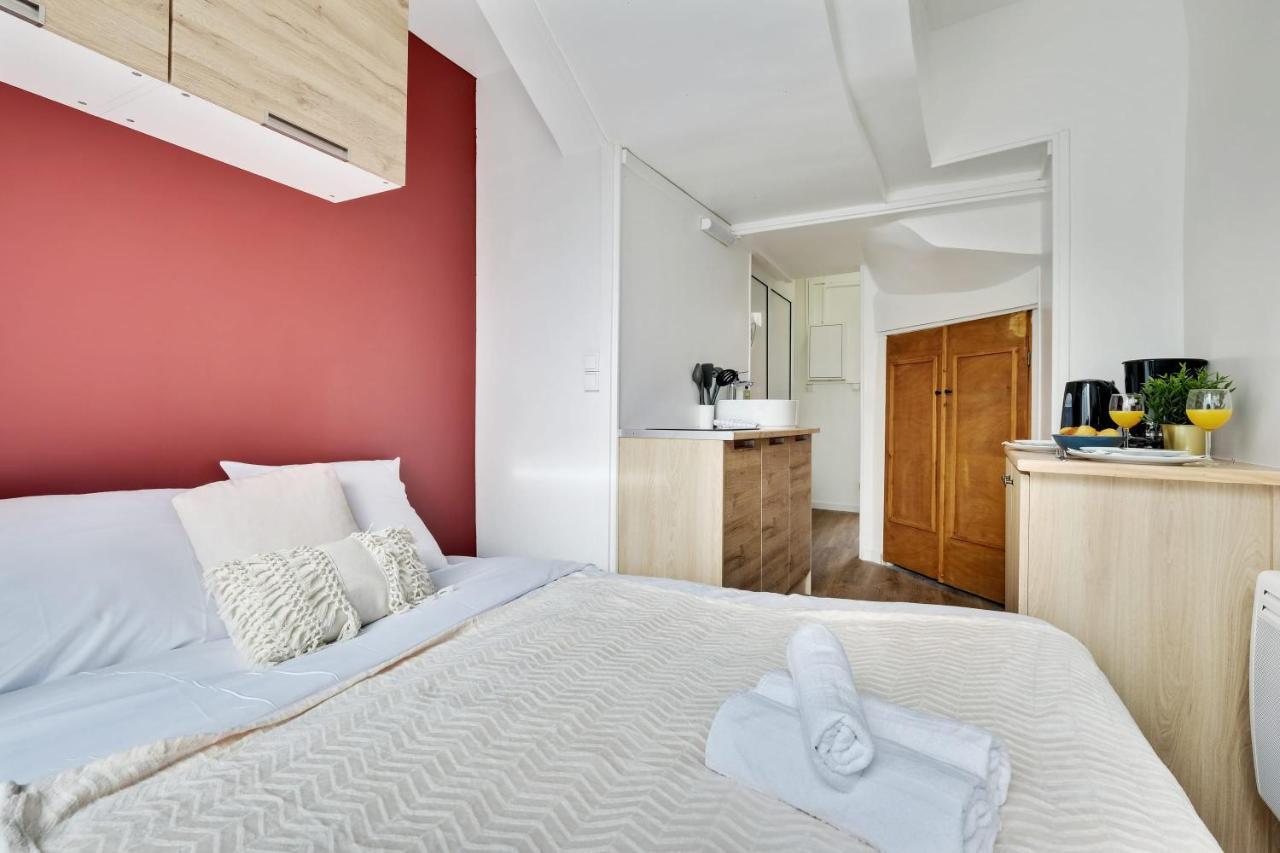 Ferienwohnung Cosy Renovated Studio In Heart Of Marais, Best Area To Discover In Paris Exterior foto