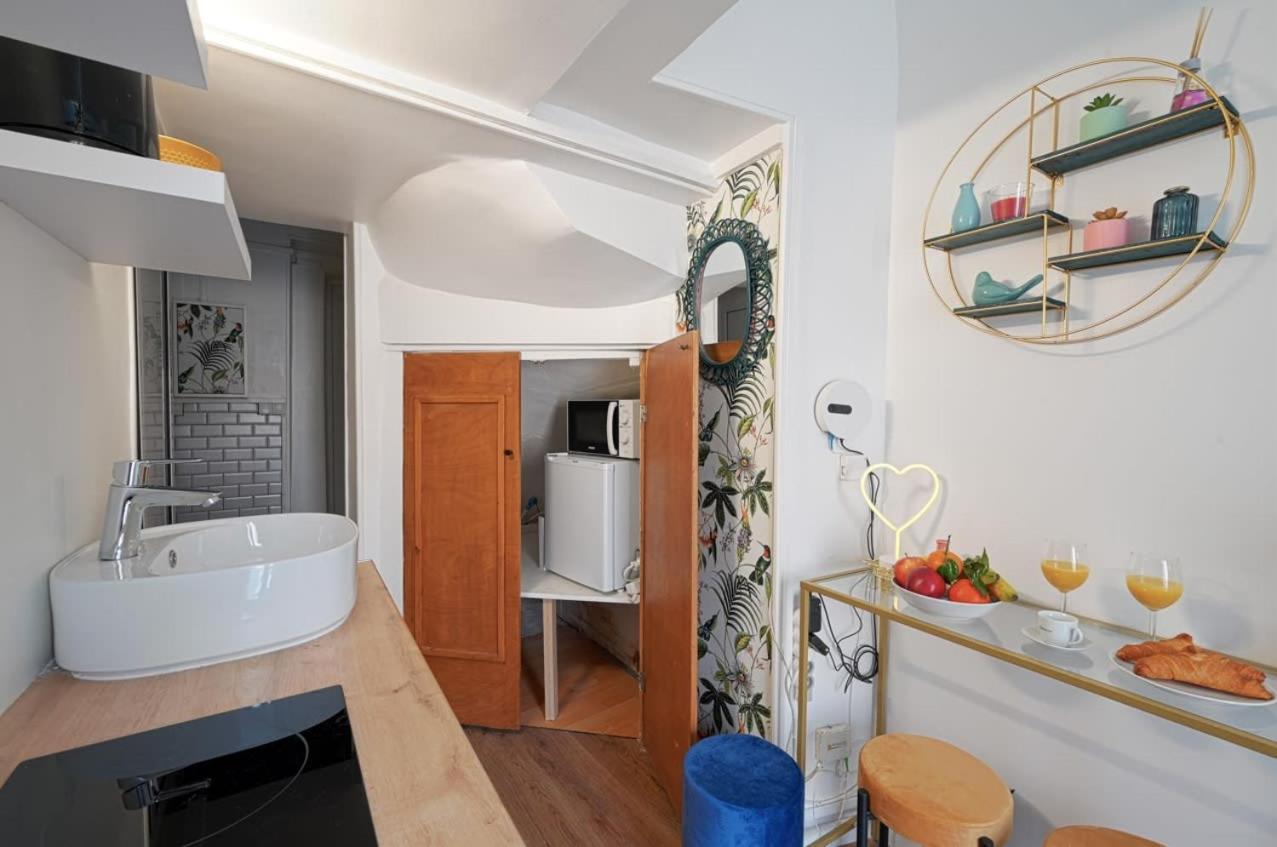 Ferienwohnung Cosy Renovated Studio In Heart Of Marais, Best Area To Discover In Paris Exterior foto