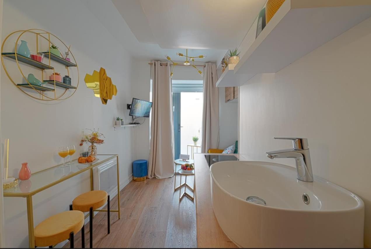 Ferienwohnung Cosy Renovated Studio In Heart Of Marais, Best Area To Discover In Paris Exterior foto